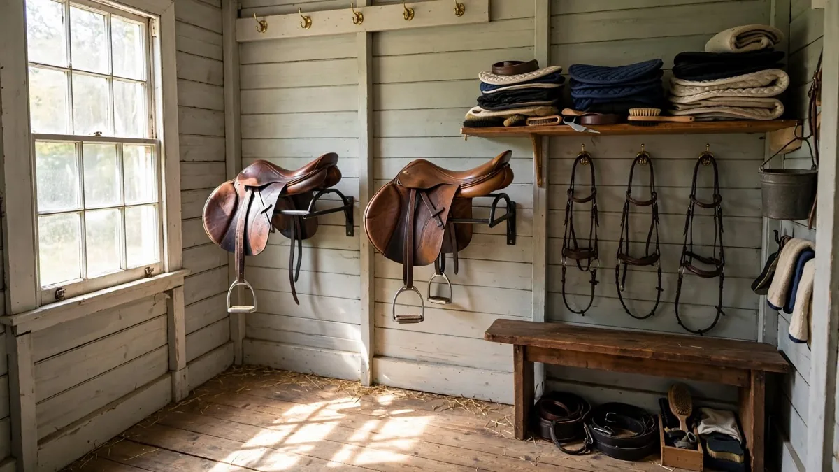 Small Tack Room Ideas: Layout, Climate and What to Keep